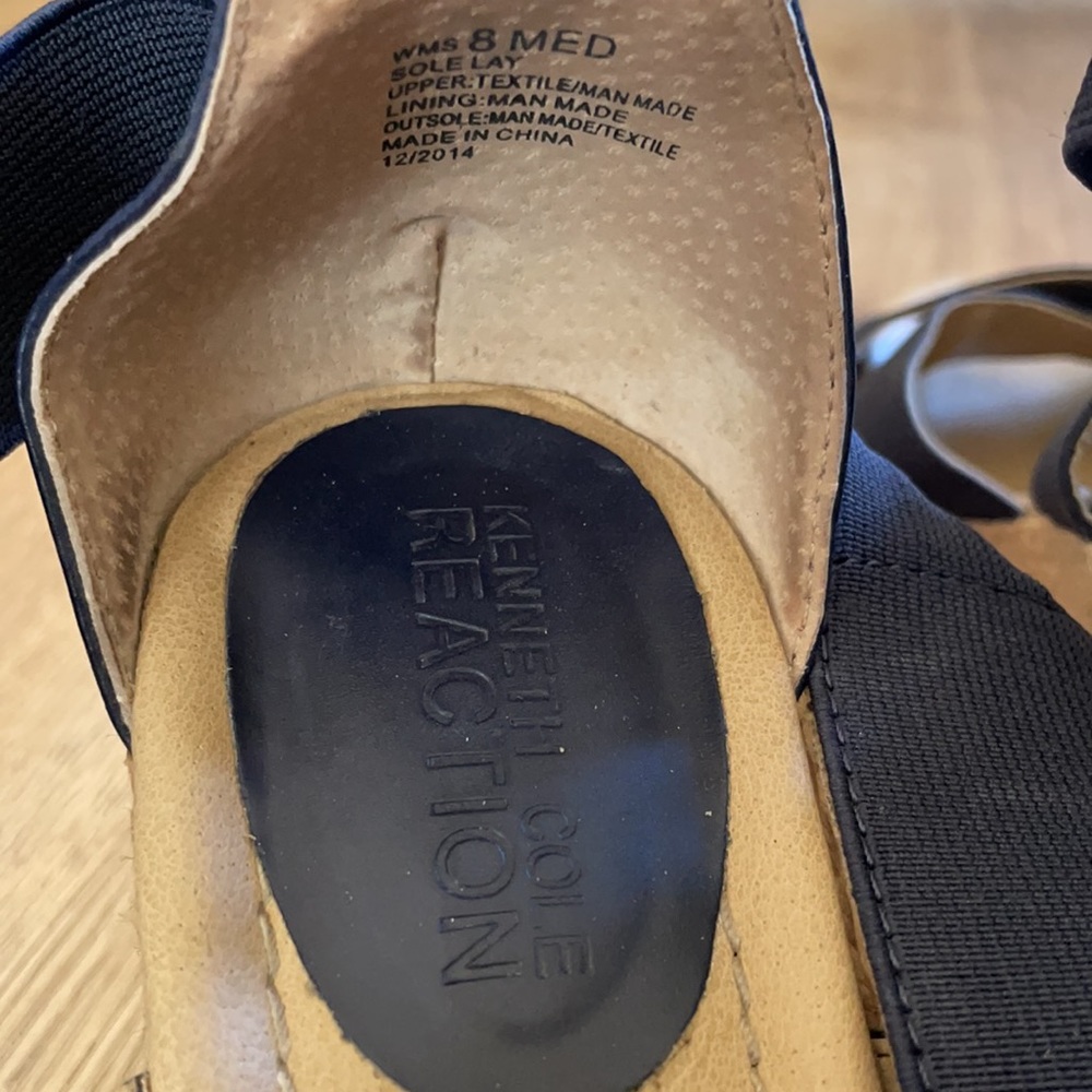 🌸3 for $50 | Kenneth Cole Reaction wedge sandals - Picture 5 of 6
